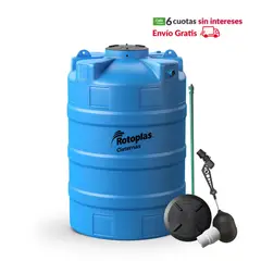 ROTOPLAS - Cisterna de Agua 2000L + Accesorios