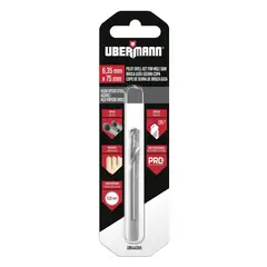 UBERMANN - Broca 6.35x75mm Guía Sierra Copa