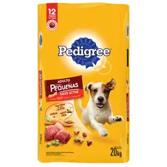 PEDIGREE - Adultos 20kg de Carne y pollo raza pequeña