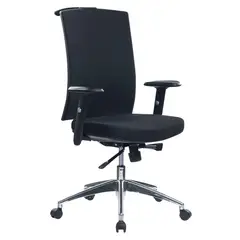 VENSO - Silla de Oficina ergonómica Gerencial RTA-8922BY-1 Negro
