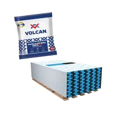 undefined - Placa de Drywall Volcanita St 3/8" 1.22mx2.44m + Masilla para Drywall JuntaPro 5kg