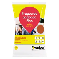 WEBER - Fragua para Cerámicas o Porcelanatos Terracota 1kg