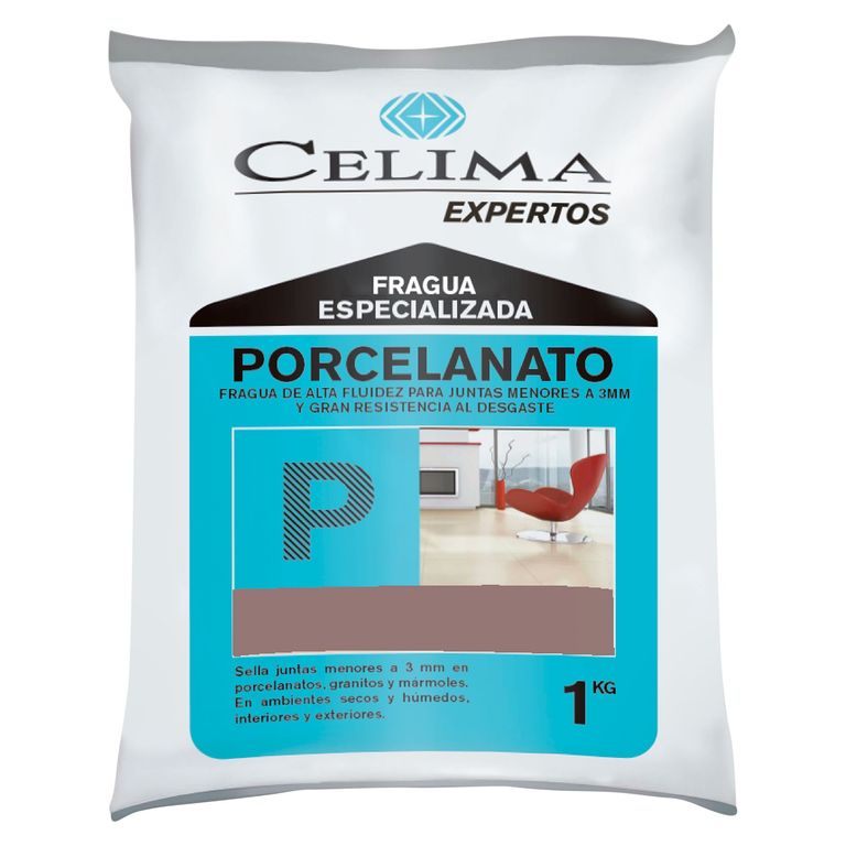 Fragua para Porcelanatos Café 1kg