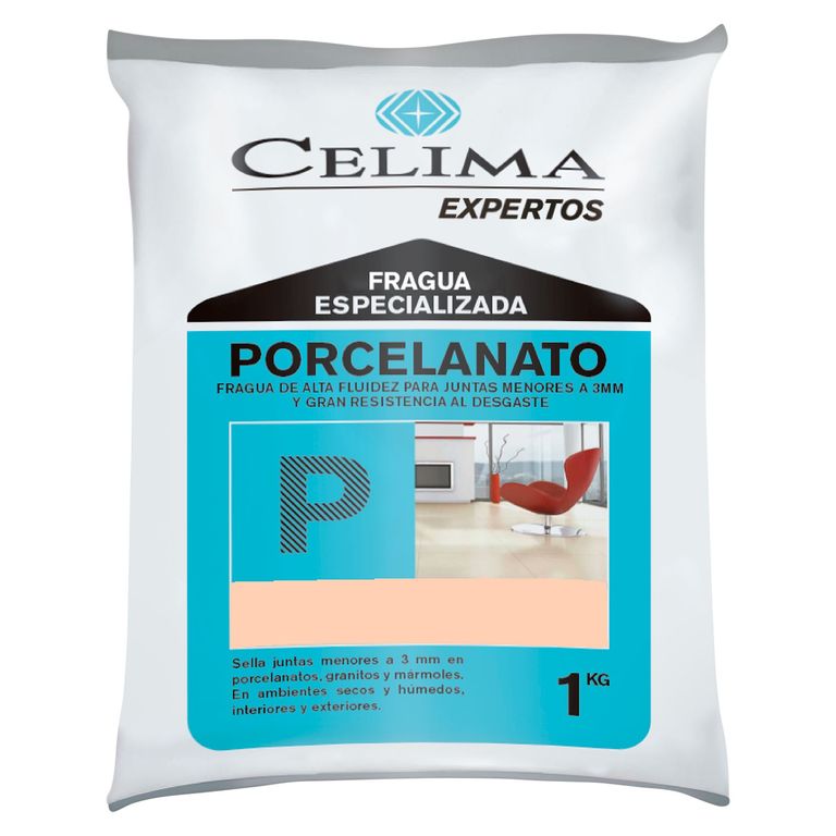 Fragua para Porcelanatos Beige 1kg