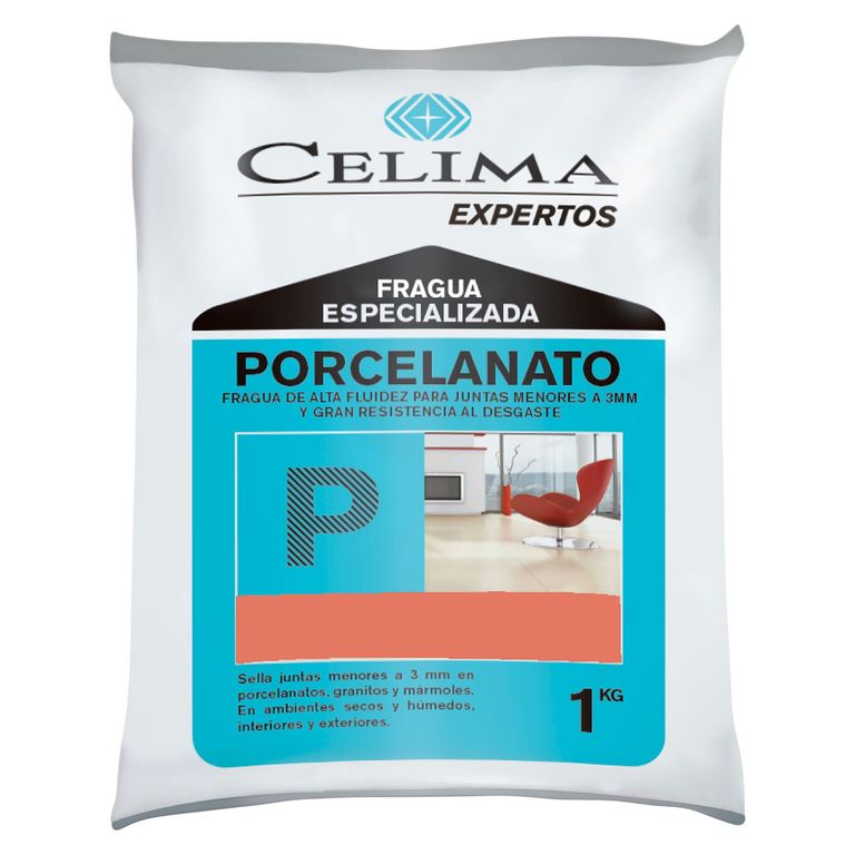 Fragua para Porcelanatos Marron 1kg