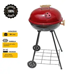 MR GRILL - Parrilla Round Grill 36x68x41 cm