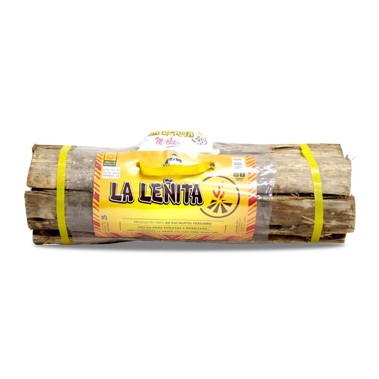 Atado Leña con Mechero