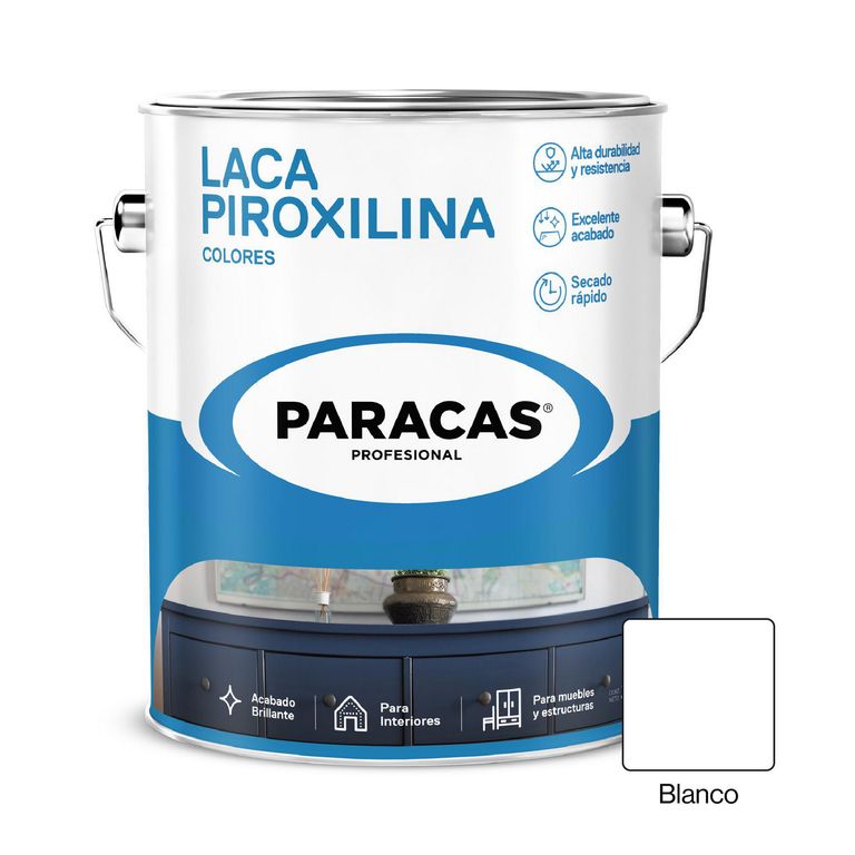 Laca Piroxilina Blanca 1 gl