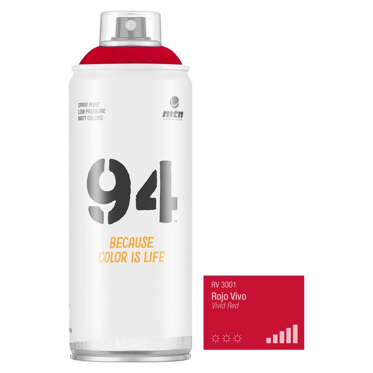 Spray Montana Rojo Vivo 400ml