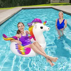 BESTWAY - Flotador para niños Aro 191x91cm Unicornio