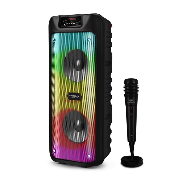 Parlante Torre MIC Evers 2x6.5 Flaming