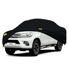 TECGO - Cobertor Funda Para Auto Toyota Hilux Negro