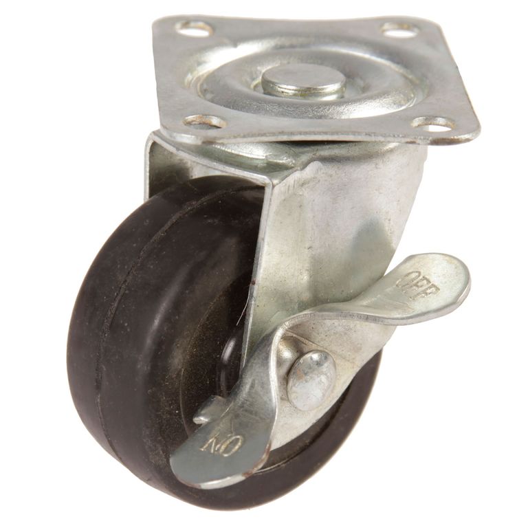 Rueda Industrial con Freno Móvil 2" 10 kg.