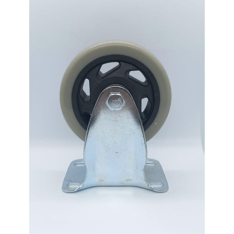 Rueda Fija 4" Gris 150 kg.