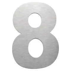 FIXSER - Número 8 Metálico Negro