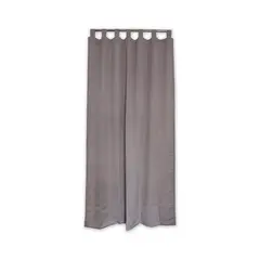 JUST HOME COLLECTION - Cortina de Tela Nordica 20x10cm Gris