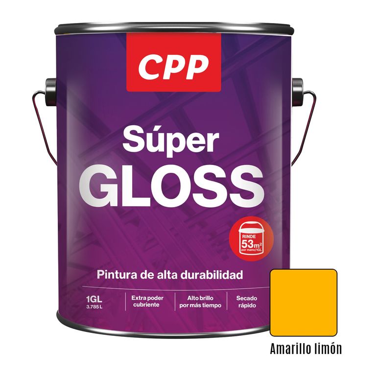 Super Gloss Amarillo Md 1GL