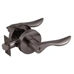 TRAVEX - Cerradura de Manija Dormitorio Rhonda Bronce Quemado