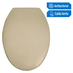 SENSI DACQUA - Asiento Tapa Inodoro Top Elongado Bone