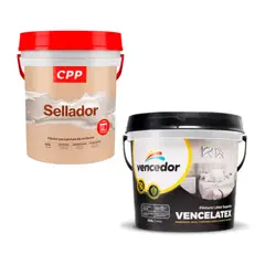 undefined - Sellador Cpp Blanco 4gl + Pintura Vencelátex Blanco 4GL