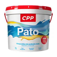 GENERICO - Pintura Látex Mate Pato Blanco 1GL
