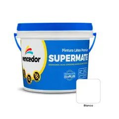 SUPERMATE - Vencedor Base Pastel Antibacterial 1/4GL