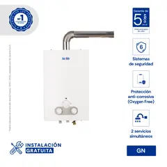Sole - Terma a Gas GN Tiro Forzado 10 LT con Accesorios