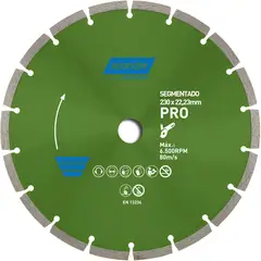 NORTON - Disco de Corte Segmentado para cerámica 230 x 22.23 mm