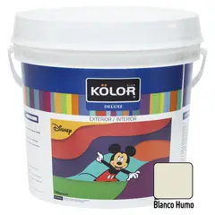 KOLOR - Pintura Deluxe Satinado Blanco Humo 1GL