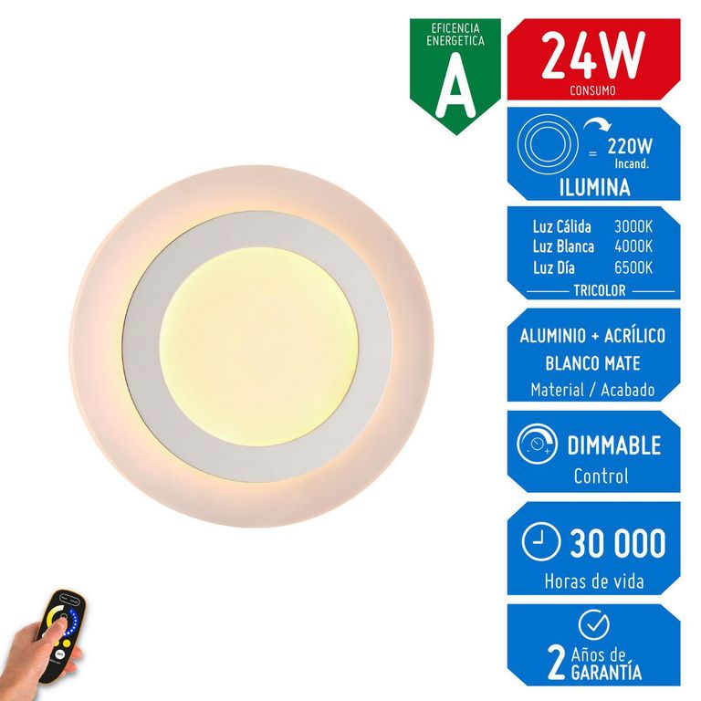 Lámpara de Techo LED Sky 24W
