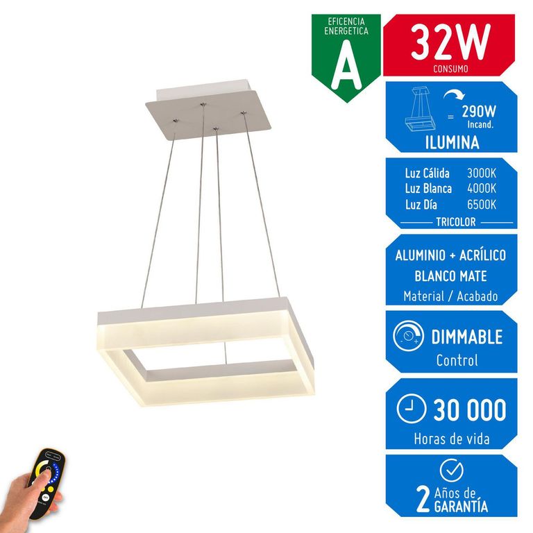 Lámpara Colgante LED Fold 32W