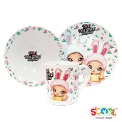 SCOOL - Set de Ceramica NaNaNa 3 Piezas