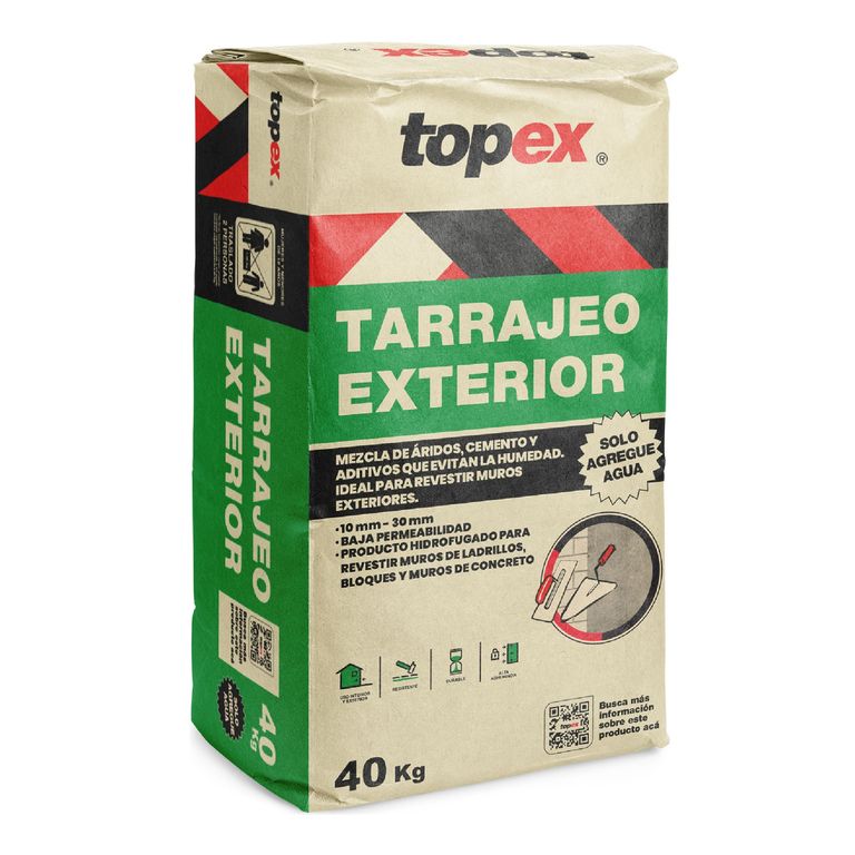 Mortero Terrajeo Exterior 40kg