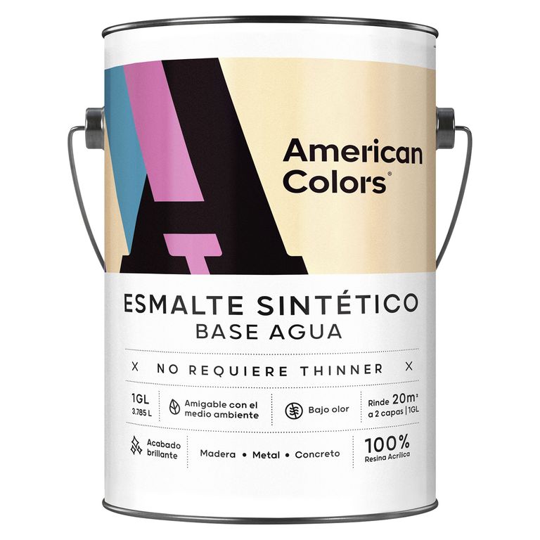 Pintura Esmalte al Agua Base 1GL