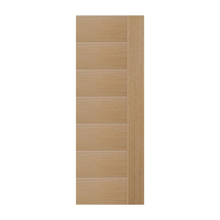 Puerta Interior HDF Euro Beige Oscuro Relleno Sauerland Tubular