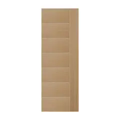 ARES - Puerta Interior HDF Euro Beige Oscuro Relleno Sauerland Tubular