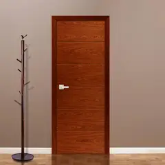 ARES - Puerta Interior HDF Sevilla Cedro Relleno Cuadrícula