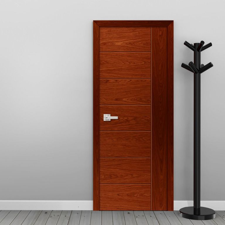 Puerta Interior HDF Market Cedro Relleno Sauerland Tubular