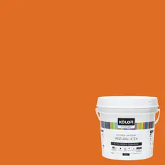 KOLOR - Pintura Latex Standar Naran Coral 1GL