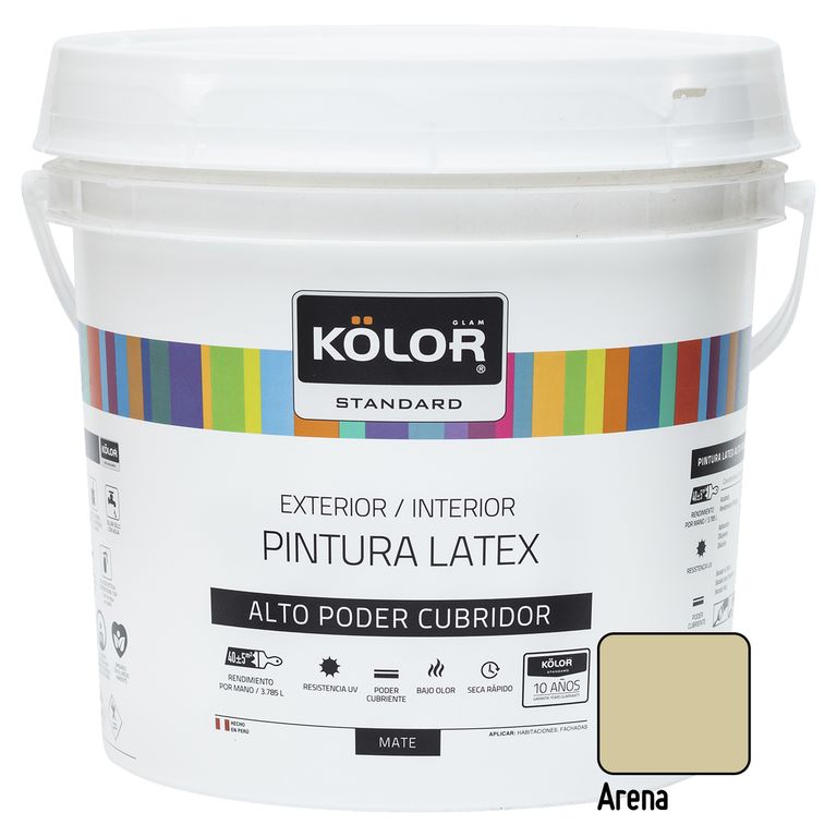 Pintura Latex Standar Arena 1GL