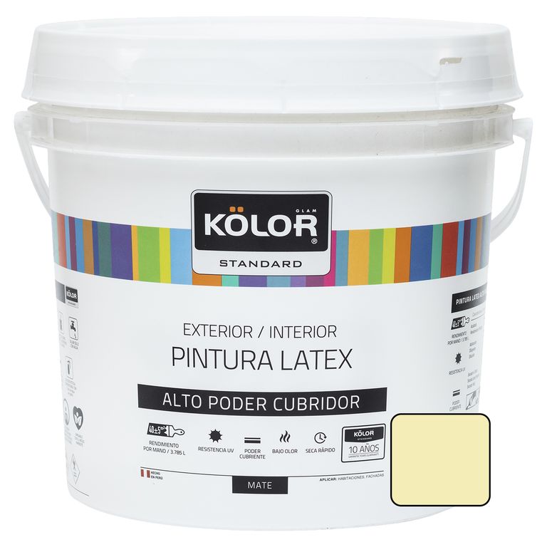Pintura Latex Standar Alabastro 1GL