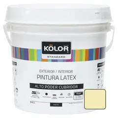 KOLOR - Pintura Latex Standar Alabastro 1GL