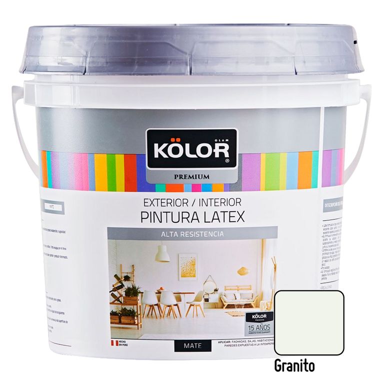 Pintura Premium Mate Granito 1GL