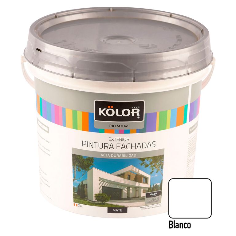 Pintura Premium Fachada Blanco 4GL