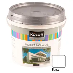 KOLOR - Pintura Premium Fachada Blanco 4GL