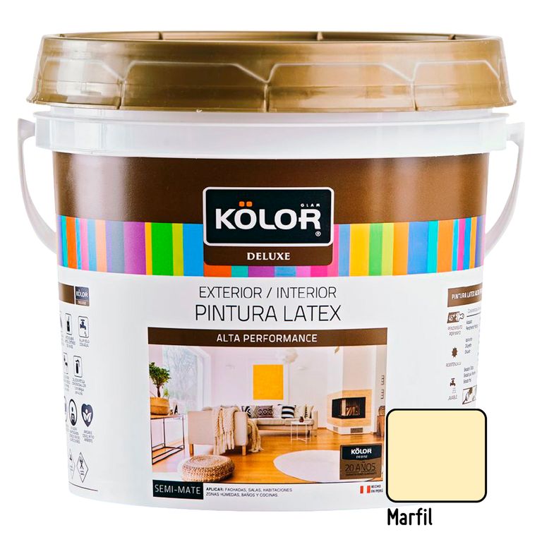 Pintura Deluxe Marfil 1GL