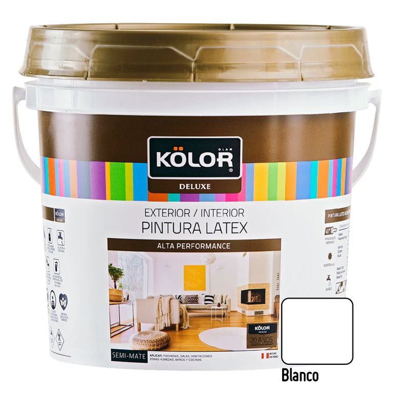 Pintura Deluxe Blanco 1GL