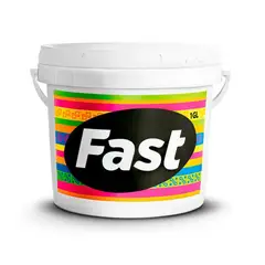 FAST - Pintura Látex Mate Blanco Humo 4GL