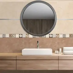 KANTU - Lístelo Bombay Beige 45x5.5cm 0.495m2