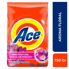 ACE - Detergente En Polvo Aroma Pétalos Florales 750G